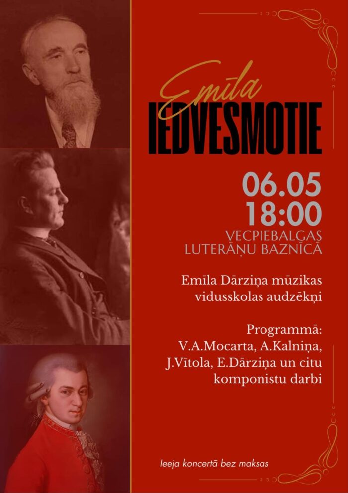 Emila Iedvesmotie koncerts